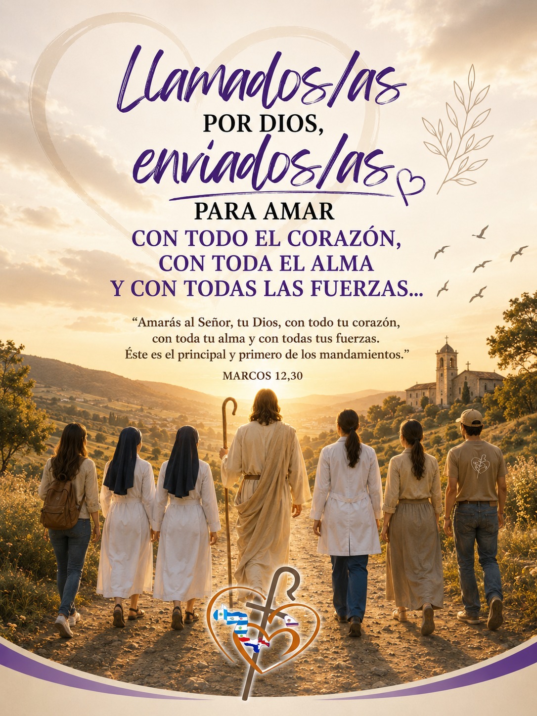 Oremos al Buen Pastor por las vocaciones.