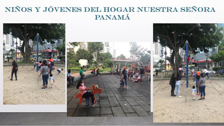 Niños, niñas y adolescentes del Hogar Nuestra Señora, Panamá